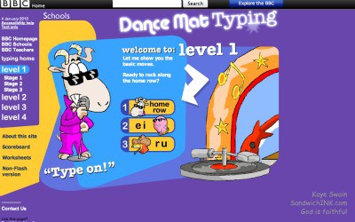 free typing lessons for kids